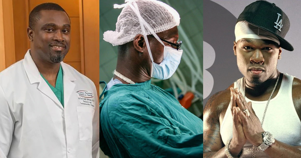 The Surgeon Rapper The Ghanaian Surgeon Who Saved US Rapper 50 Cent’s Life When He Was ...